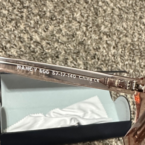 Warby Parker Pink Nancy Sunglasses